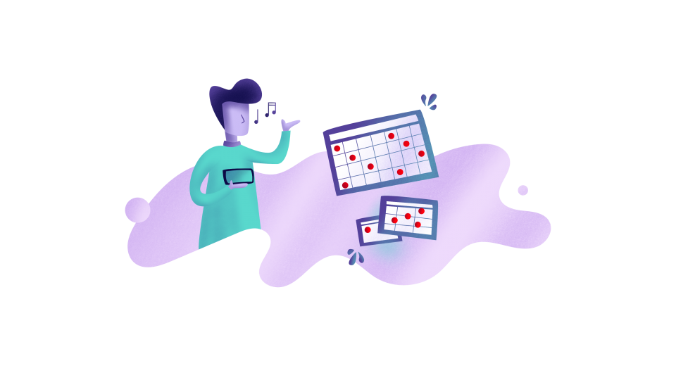 Illustration Patient Schedule training 